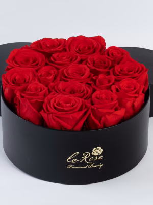9. Preserved Roses – Black Gift Box (16-Unit Master Box)